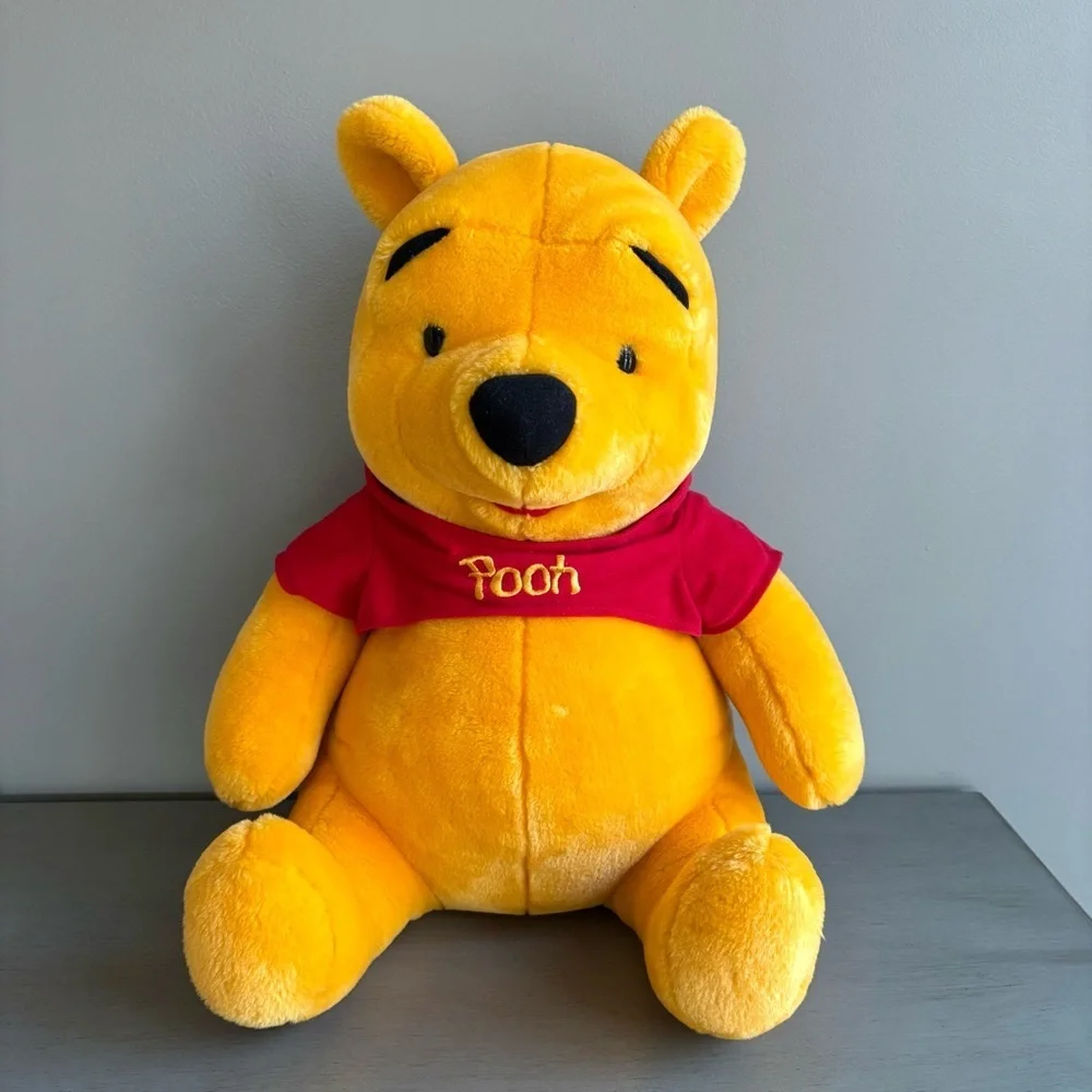 VTG Mattel Disney LARGE Winnie the Pooh Bear Plush Stuffed Animal Arcotoys 20